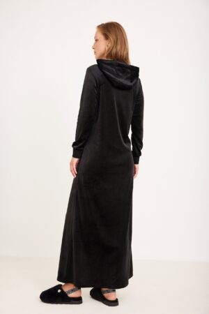 חלוק קטיפה רוכסן ארוך