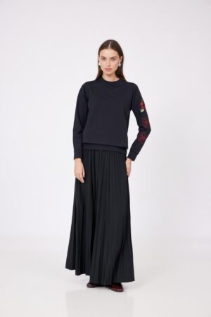 חולצת הנקה פרחים ביד