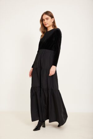 שמלת קטיפה קומות ניילון