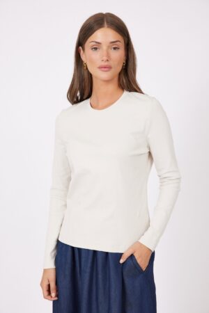 חולצת בייסיק אבן