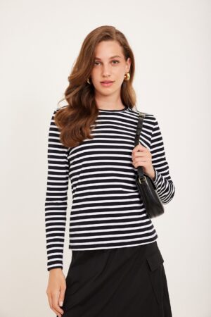 חולצת בייסיק פסים