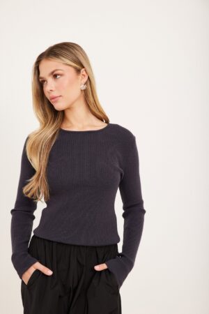 סריג בייסיק אפור