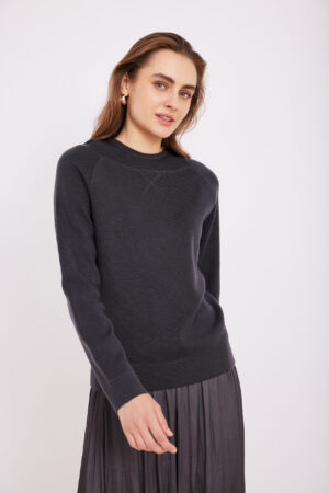 סריג קפוצ'ון אפור