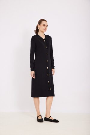 שמלת סריג כפתרה