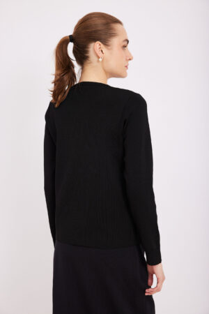 גיף רוכסן שחור נוח לאורדמן אופנה לנשים אירוח אלגנטי.