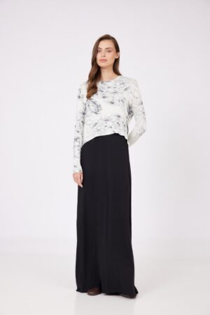 כותנת דפוס בתים