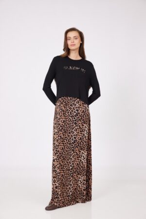 כותנת הנקה SLEEP IN שחורה